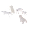 Realistic Polar Animals Figures Arctic Wildlife Animal Models Party Favors