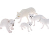 Realistic Polar Animals Figures Arctic Wildlife Animal Models Party Favors