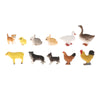 Realistic Mini Livestock Figures Solid Farm Animal Figurines Party Favors