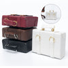 Load image into Gallery viewer, 1/12 Dollhouse Leather Bag Kids Pretend Toys Ornaments Bag Accessories White