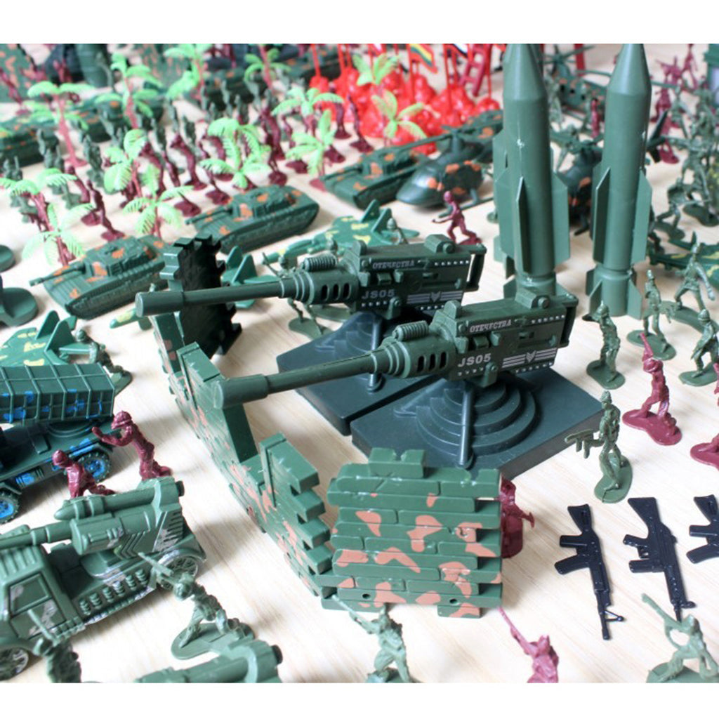 575pcs Army Model Playset Toy Soldier Army Men Action Play Set Figures