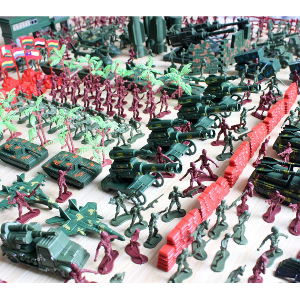 575pcs Army Model Playset Toy Soldier Army Men Action Play Set Figures