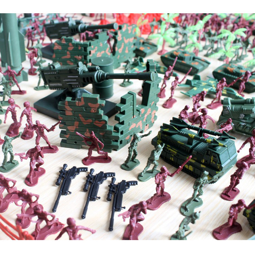 575pcs Army Model Playset Toy Soldier Army Men Action Play Set Figures