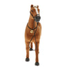 Realistic Horse Model Animal Model Figurine Toy Statue Ornament Dark brown