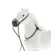 Realistic Horse Model Animal Model Figurine Toy Statue Ornament White