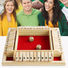 Load image into Gallery viewer, Four Way Shut the Box Game Game Toy Set 2-4 Players Classroom Home Pub