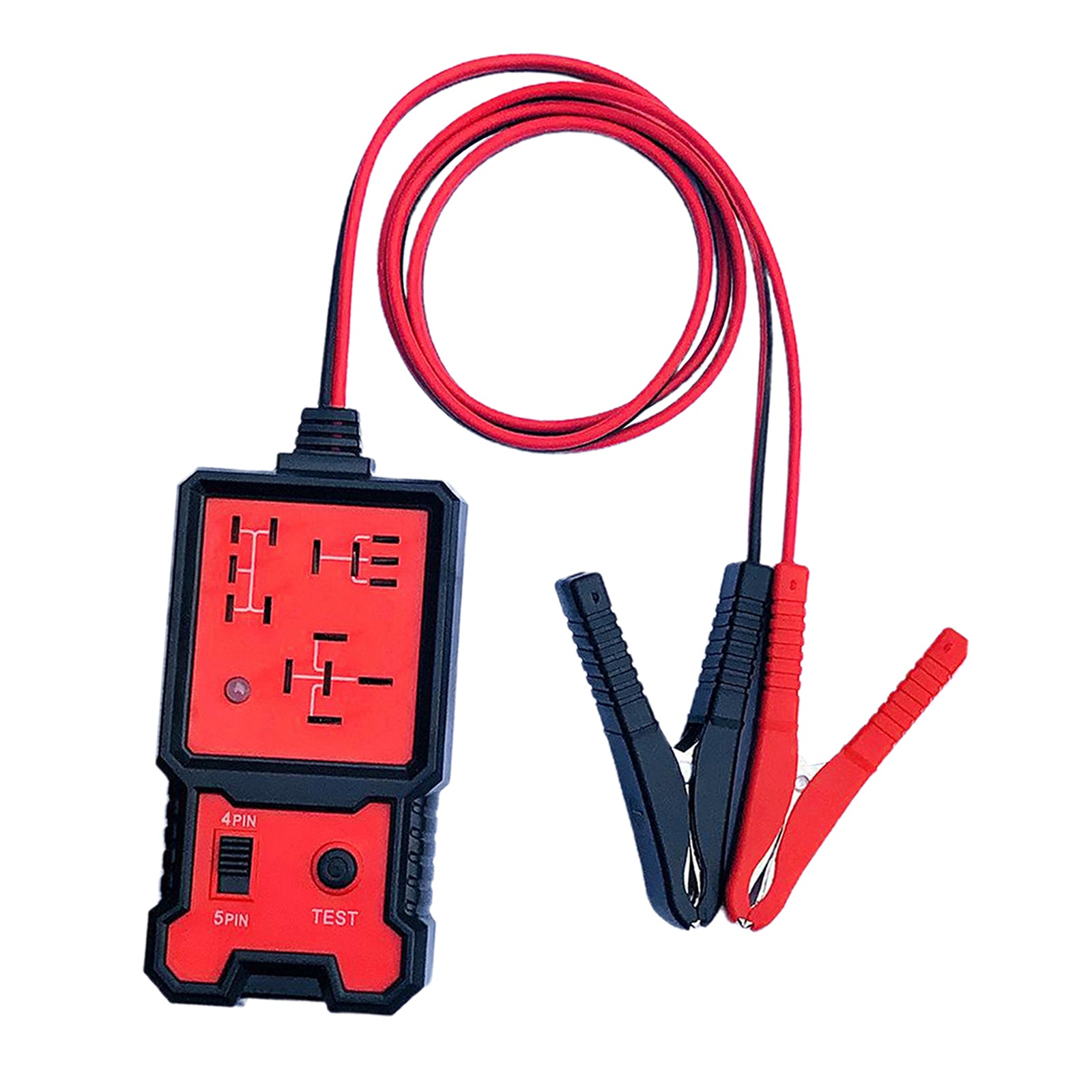 12V Plastic Automotive Relay Tester Universal for Cars Auto Battery Checker