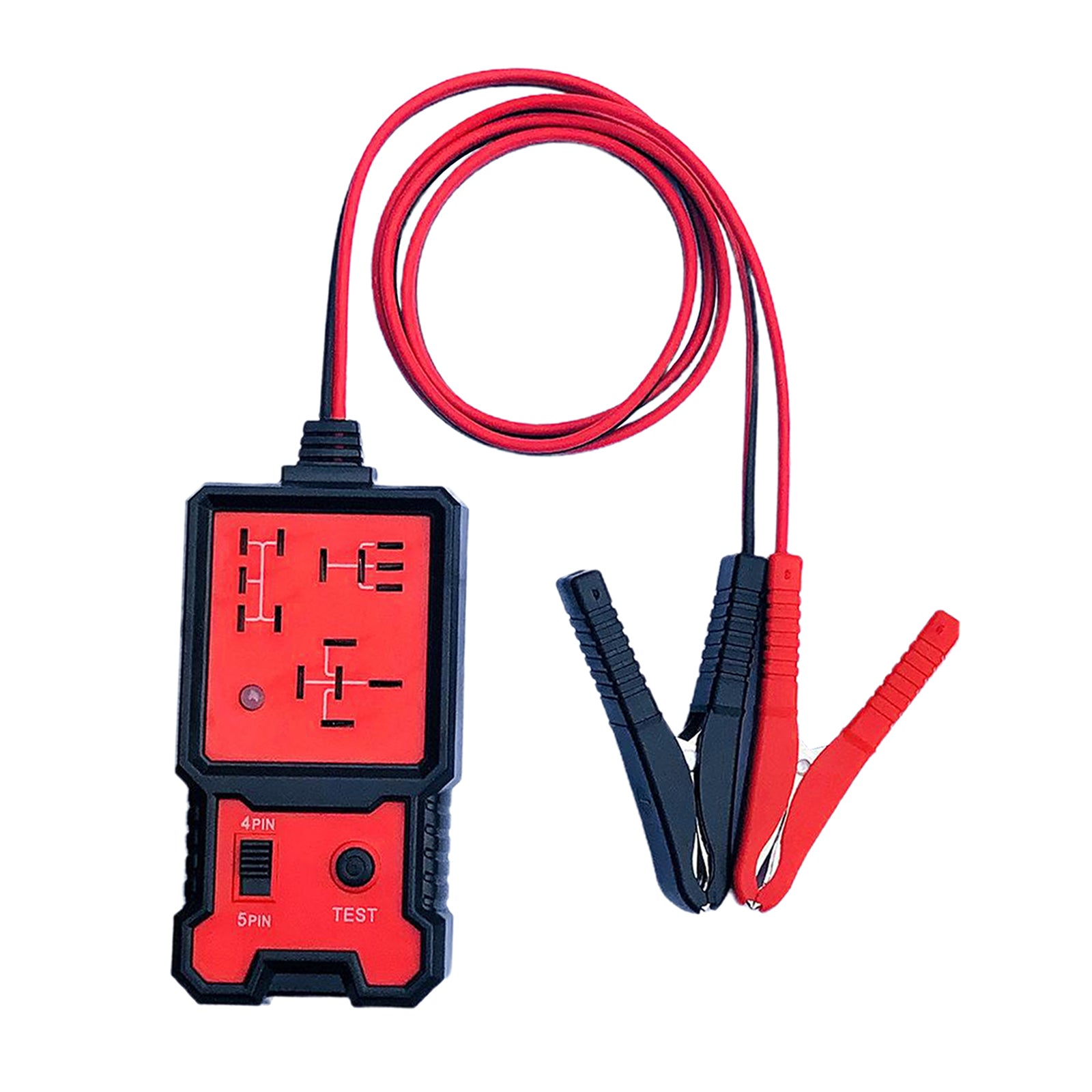 12V Plastic Automotive Relay Tester Universal for Cars Auto Battery Checker