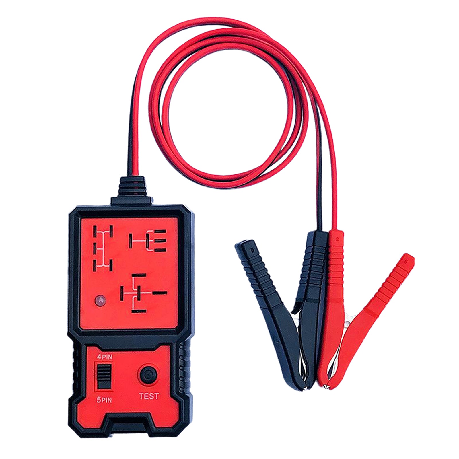 12V Plastic Automotive Relay Tester Universal for Cars Auto Battery Checker