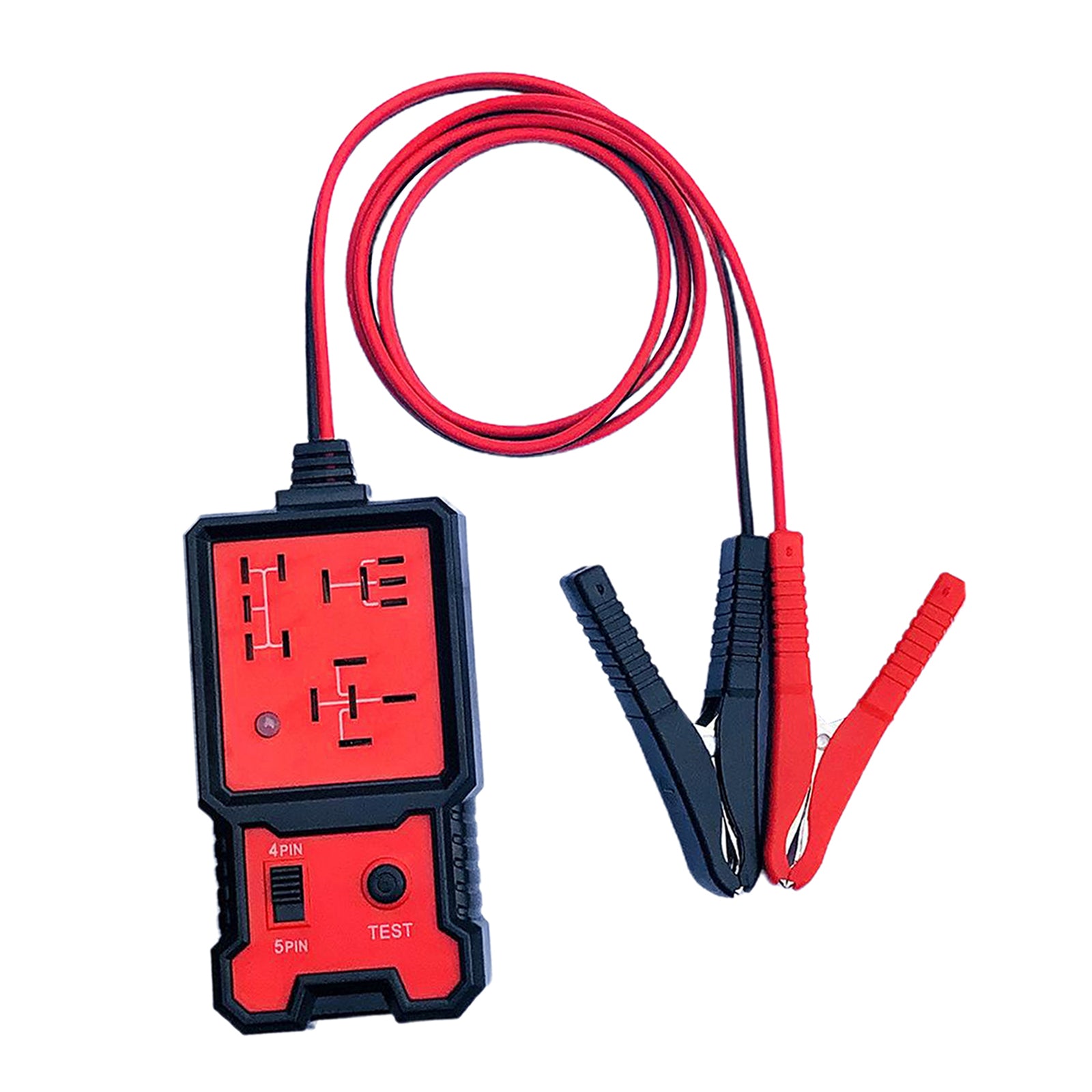 12V Plastic Automotive Relay Tester Universal for Cars Auto Battery Checker