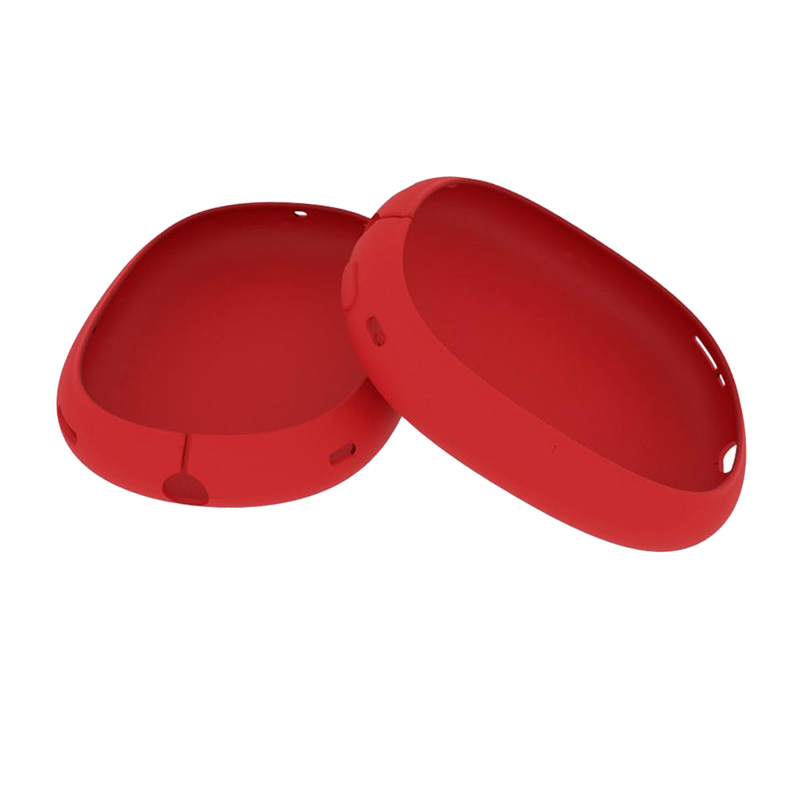 Earpads Silicone Cover Case Shockproof For Airpods Max Headphones Red