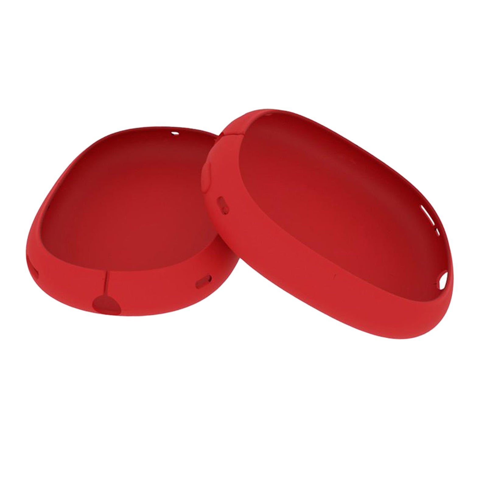 Earpads Silicone Cover Case Shockproof For Airpods Max Headphones Red