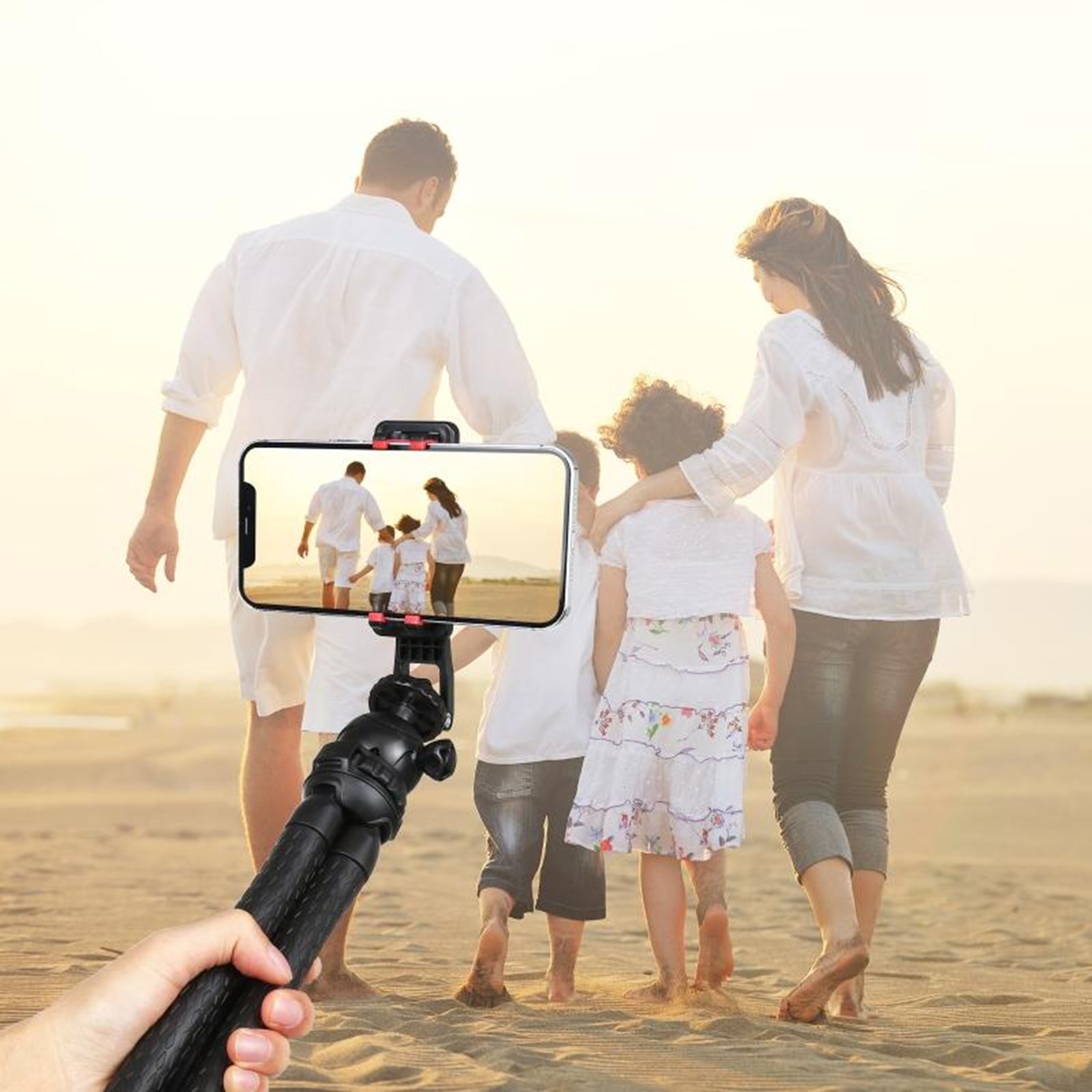 Universal Cell Phone Holder Tripod Adapter Bracket Smartphone Mount Clip