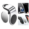 Car Magnetic Suction Bracket 3M Sticker Stable clip for Most Smartphones Silver