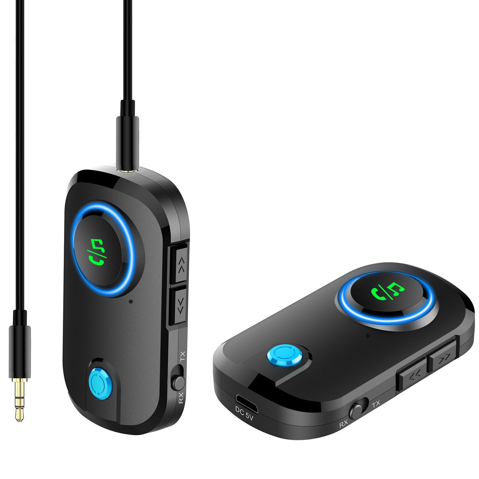 Low Latency Car  5.0 Adapter Transmitter & Receiver Multifunction