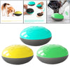 Dog Play Ball Treat Dispenser Pet Cat Interactive Toy Food Dispenser Blue