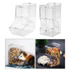 Automatic Hamster Feeder Food Dispenser Dish Bowl Guinea Pig Rabbit B