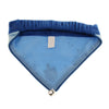 Dog Cat Saliva Towel Triangle Bibs Adjustable Collar Holiday Decor Blue