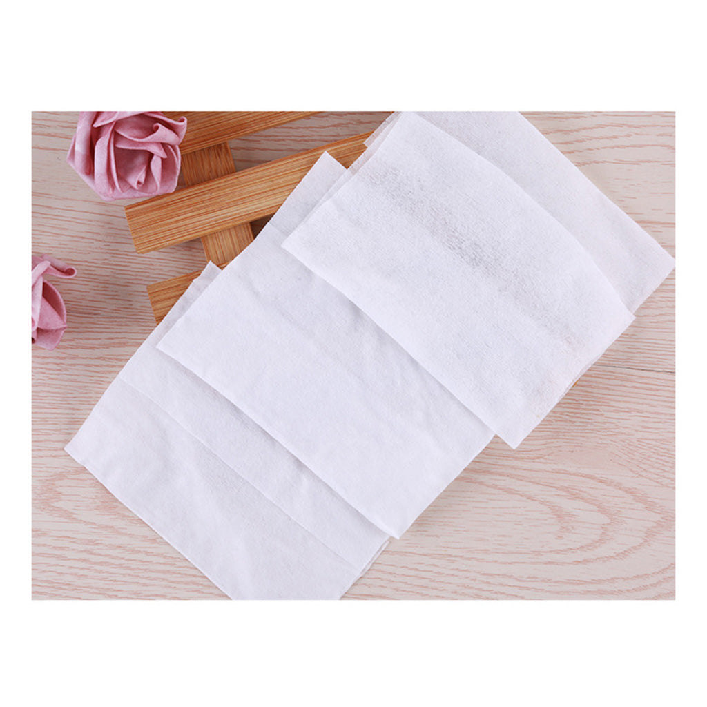 50pcs/Pack Mild Facial Cleansing Towelettes Makeup Remover Wipes Guava Flavor