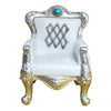 Load image into Gallery viewer, 1/9 Scale Antique Miniature Resin Sofa Armchair Furniture Decor White