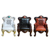 Load image into Gallery viewer, 1/9 Scale Antique Miniature Resin Sofa Armchair Furniture Decor White