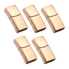 5x Magnetic Jewelry Findings Clasps Bracelet Connector Buckle Rose Gold M