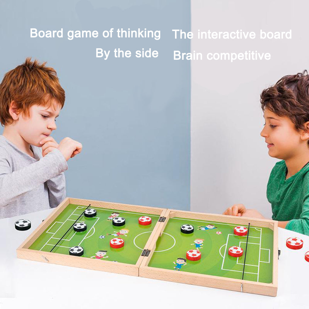 Fast Sling Puck Game Paced Hockey Winner Board Flying chess, Gobang Toys