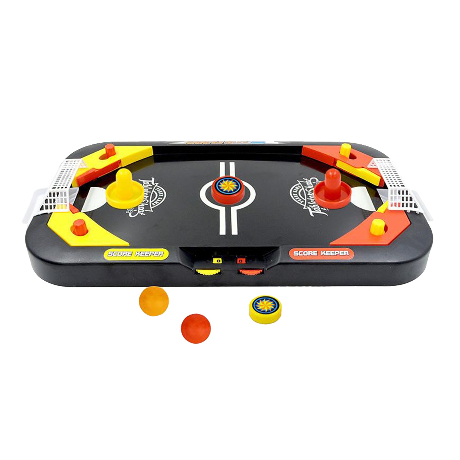 Plastic Desktop Hockey Table Game Portable Hockey Game for Kids and Adults