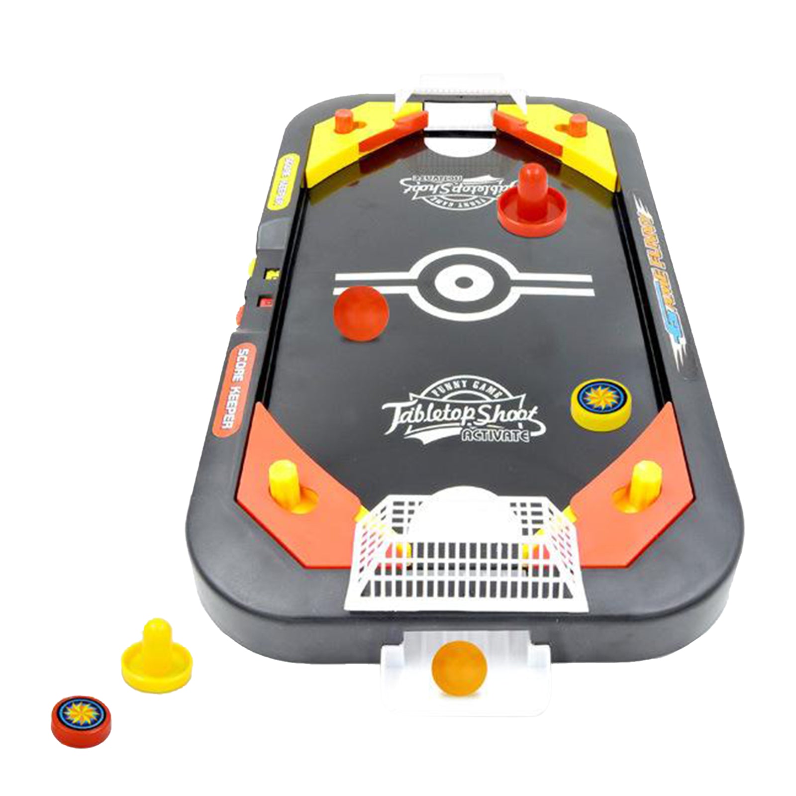 Plastic Desktop Hockey Table Game Portable Hockey Game for Kids and Adults