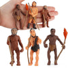 Simulation PVC Human Origin /Planet Model Toy Kids Birthday Gifts Decor 5pcs Human