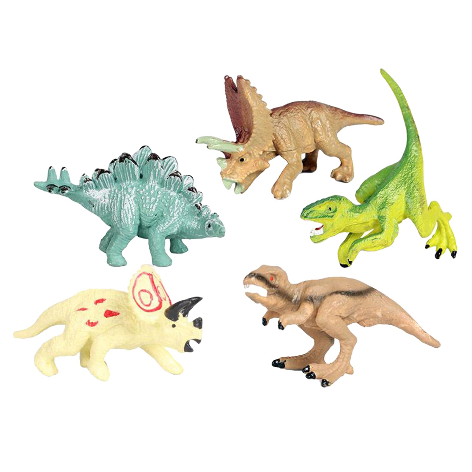 Mini Dinosaur Toys for Boys Girls 2-3" Dinosaurs Dinosaur Model Plastic Toy