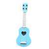 Kids Ukulele Instrument Hawaii Guitar Developmental Music Toy Blue