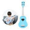 Kids Ukulele Instrument Hawaii Guitar Developmental Music Toy Blue