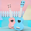 Kids Ukulele Instrument Hawaii Guitar Developmental Music Toy Blue