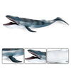 Lifelike Blue Whale Action Figures Sea Animal Creature Model Learning Toy