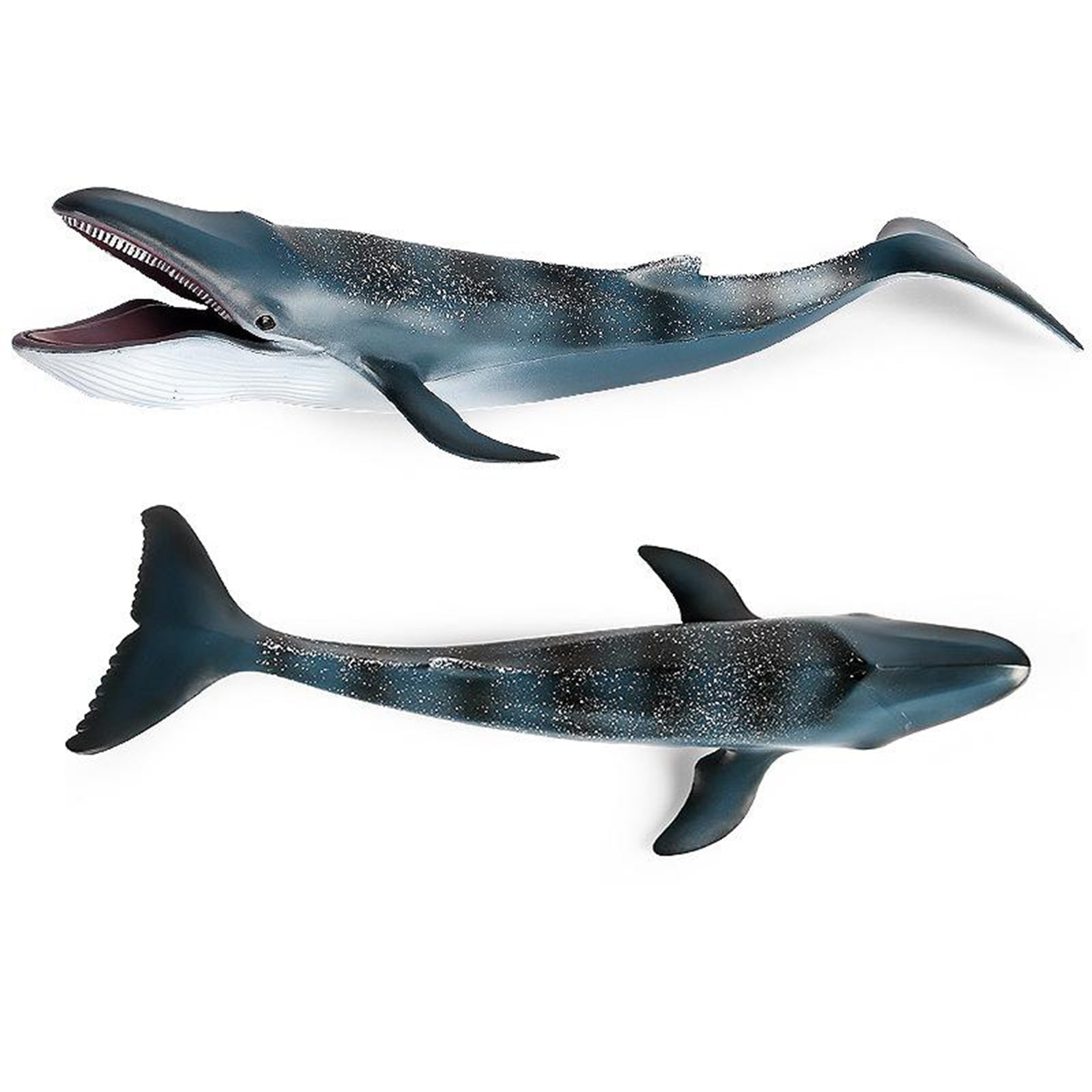 Lifelike Blue Whale Action Figures Sea Animal Creature Model Learning Toy