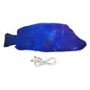 Fish Toy Electric Floppy Fish Cat Dog Toy Moving Wagging Toy Blue Parrotfish