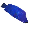 Fish Toy Electric Floppy Fish Cat Dog Toy Moving Wagging Toy Blue Parrotfish