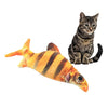 Fish Toy Electric Floppy Fish Cat Dog Toy Moving Wagging Toy Tiger Barb