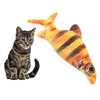 Fish Toy Electric Floppy Fish Cat Dog Toy Moving Wagging Toy Tiger Barb