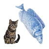 Fish Toy Electric Floppy Fish Cat Dog Toy Moving Wagging Toy Silver Carp