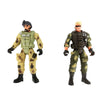 6pcs American Military Soldier Warrior Movable Joint Figure Collection