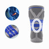 Knee Brace Kneepad Sports Stabilizer Silicone Gel Knees Support Pad Gray L