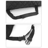 Car Net Pocket Handbag Holder Nylon Between Car Seat Storage Black