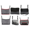 Car Net Pocket Handbag Holder Nylon Between Car Seat Storage Black