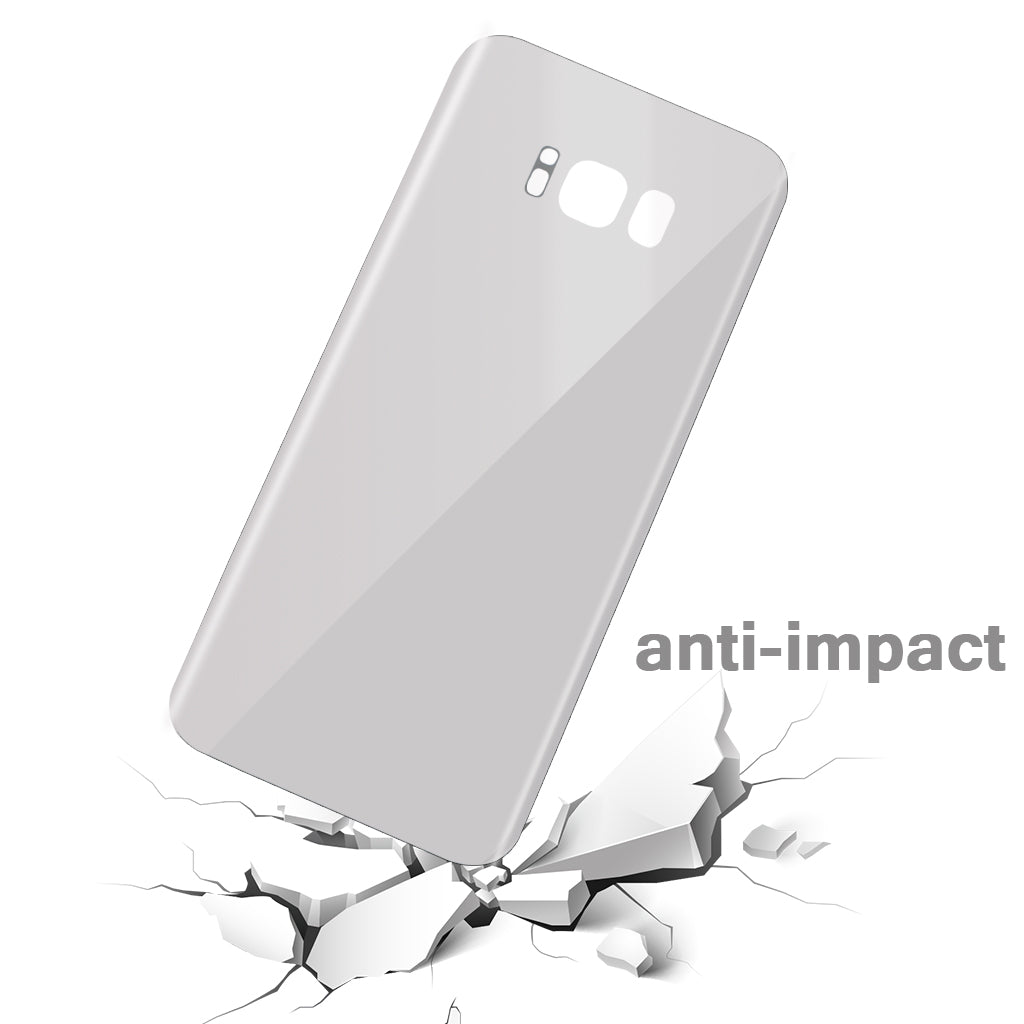 Back Housing Panel Cover Battery Door for Samsung Galaxy S8 Plus silver