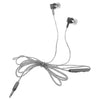 Universal In-Ear Headphones Wired Earbuds Heavy Bass Earphones Headset Black