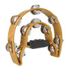 Cutaway Hand Tambourine Double Jingles Adults Children Kids