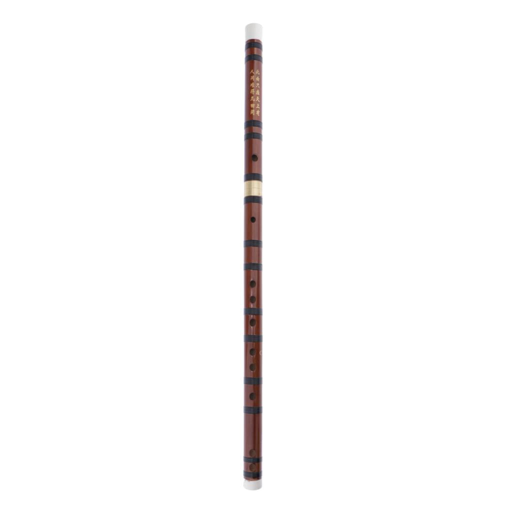 Professional Chinese Bitter Bamboo Flute Dizi Woodwind Instrument C Key