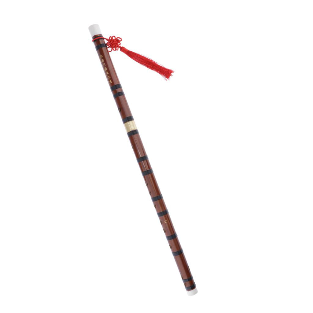 Professional Chinese Bitter Bamboo Flute Dizi Woodwind Instrument C Key